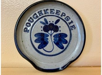 Poughkeepsie NY Pottery Spoon Rest