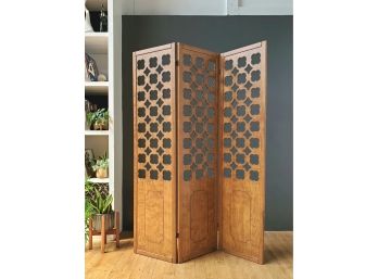 Amazing 6 Ft Tall Mid Century Room Divider