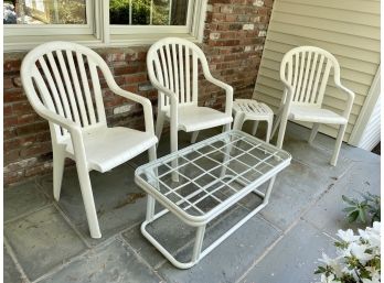 White Outdoor Patio Furniture