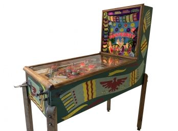 Vintage 1948 Electro Mechanical 'Monterrey' Pinball Machine, In Working Condition