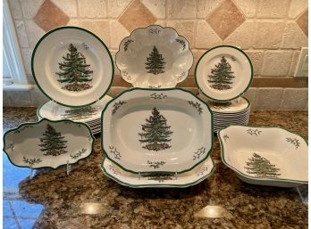 'Christmas Tree' By Spode Dish Set