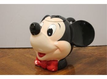 Vintage 1990's Disney Mickey Mouse Head Porcelain Tea Pot
