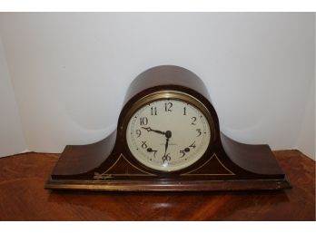Vintage Seth Thomas Westminster Tambour Case 4500 Eight Day Mantle Clock