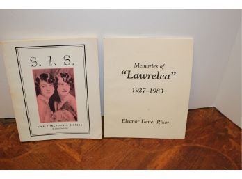 Lot Of Two Eleanor Deuel Riker Softcover Books-One Autographed