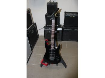MX-Z Elite Black Electric Guitar