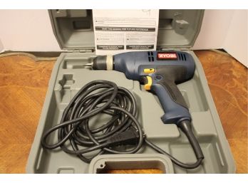 RYOBI 3/8' VSR Electric Drill D41 With Case