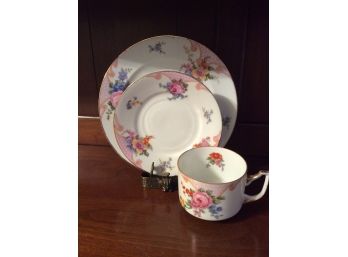 Vintage EPIAG Cup, Saucer And Side Plate