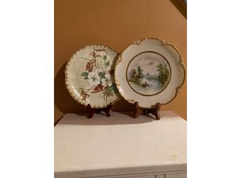 Antique Limoges Cabinet Plates