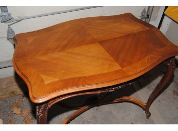 Louis XIV Antique Table One Drawer 39x16x30