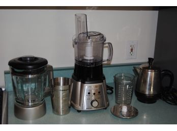Cuisinart Blender Food Processor And Vintage Farberware Coffee Pot