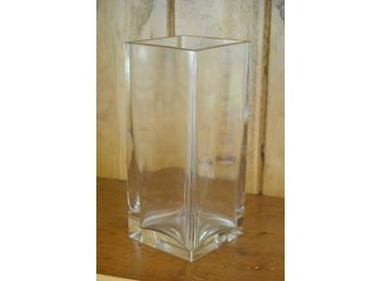 Baccarat France Crystal Vase 3x7x3 Chip Free, Needs A Wash