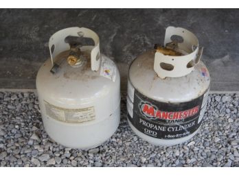 2 Propane Tanks Clean And Empty