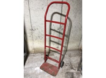 Hand Truck Red 17x45 8in Tray
