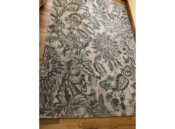 Accent Rug Woven Cotton And Print 5 Foot X 7 Foot