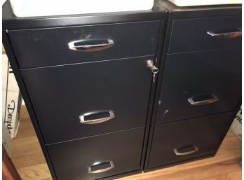 File Cabinets Three Drawer Locking With Keys