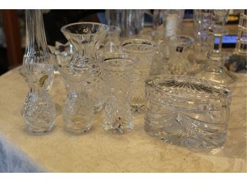 Crystal Pieces With Waterford Crystal