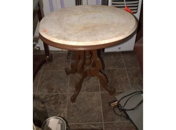 Victorian Marble Top Table