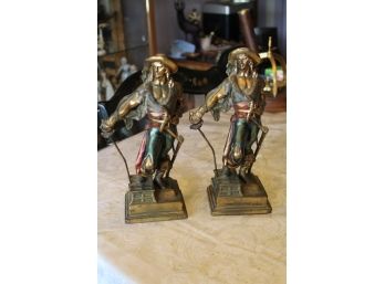 Pompeirn Bronze Pirate Bookends