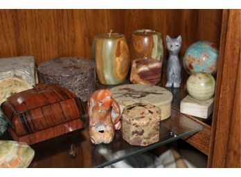 Decorative Stone Items Boxes And More