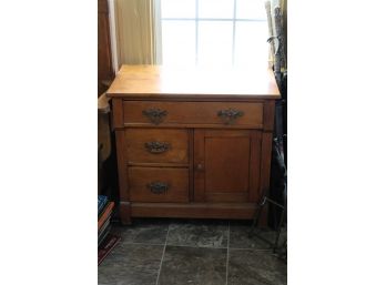 Antique Oak Commode