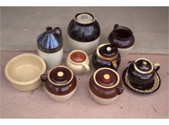 Stoneware Crock Beanpots And More