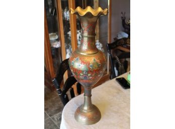 Large Brass Vase