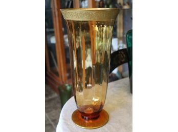 Depression Glass Vase