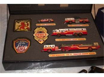 Code 3 Die Cast  Toy Fire Department Of City Of New York Boxed Set