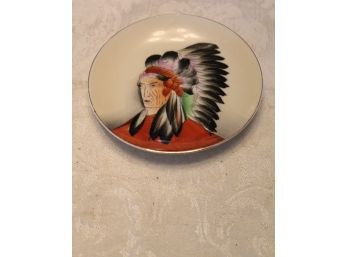 Painted Indian Plate