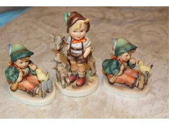 3 Hummel Figurines