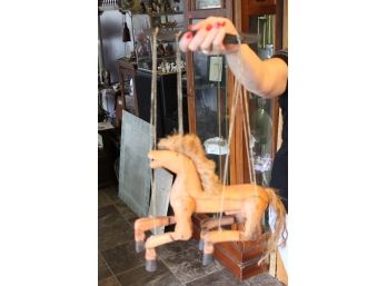 Wood Horse Puppet