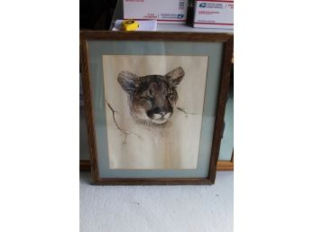 Phil Prentice Cougar Print