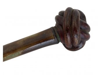 Primitive Carved Walking Stick Cane (J)