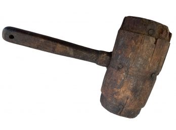 Antique Wooden Mallet (B)