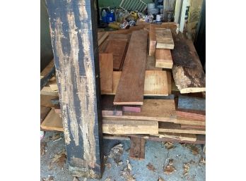 Huge Lot Of Exotic Wood Boards