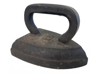 Large Antique Cast Iron Sad Iron  / Doorstop (G)