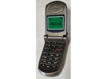 Vintage 2002 Cigarette Lighter In A Fun Form: Flip Top Opening Cell Phone From Novelty, Inc.