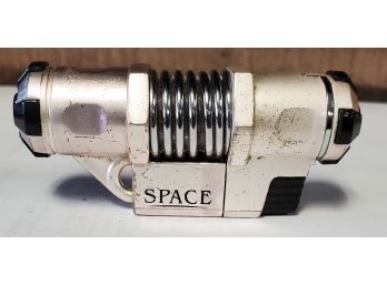 Vintage Working Cigarette Lighter In A Fun Form: A Rocket Ship - SPACE Center