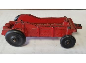 Auburn Rubber Corp, Auburn, Indiana Red Rubber  David Bradley Tractor Wagon