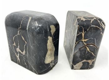 Pair Of Marble Bookends