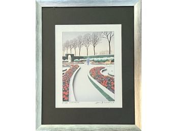 Guy Billout Framed Print - 'angel In Disguise'