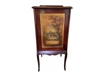 Antique Sheet Music Cabinet