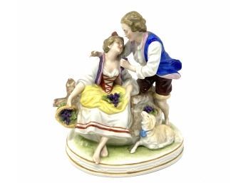 Antique German Porcelain Figurine