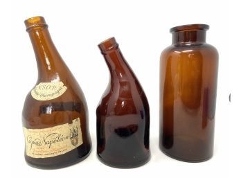 Vintage Glass Bottles