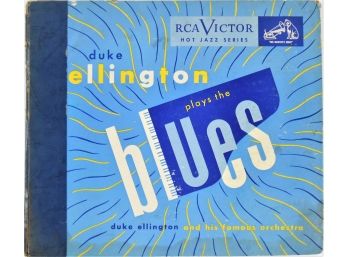 Records - 78 RPM -  Jazz - Duke Ellington 'Ellington Blues' - 4 Discs In Binder