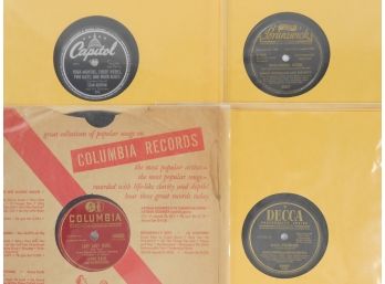 Records - 78 RPM -  Blues And Jazz 1920s-1950s (4 Records)