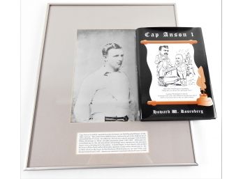Photos - Framed - BASEBALL 'Cap' Anson-  Unique Display By Hall Of Fame Created For A Travelling Exhibit