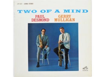 Records - 33 RPM - Jazz -  MULLIGAN, GERRY  'Two Of A Mind' With Paul Desmond 1962   RCALSP 2624