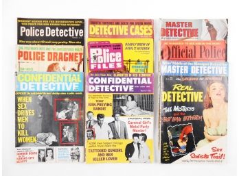 Magazines -  True Detective - 10 Issues From 1960s