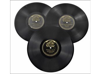 Records - 78 RPM -  Broadway And Vaudeville Tunes (3 Records)